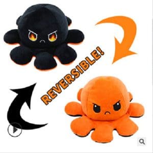 Reversible / Flip Octopus Plush Toy