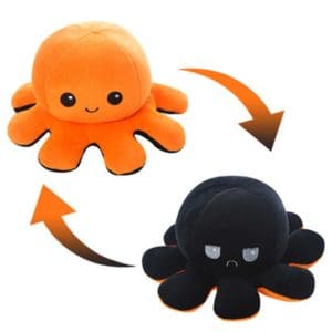 Reversible / Flip Octopus Plush Toy