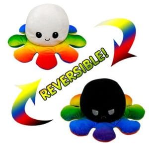 Reversible / Flip Octopus Plush Toy