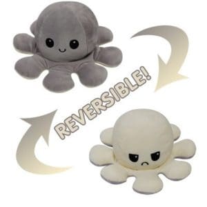Reversible / Flip Octopus Plush Toy