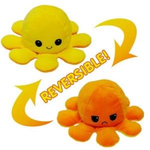 Reversible / Flip Octopus Plush Toy