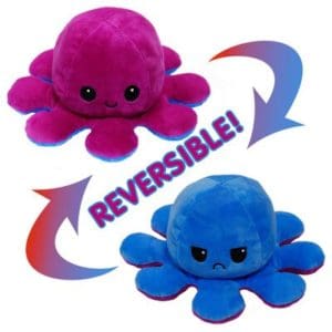 Reversible / Flip Octopus Plush Toy