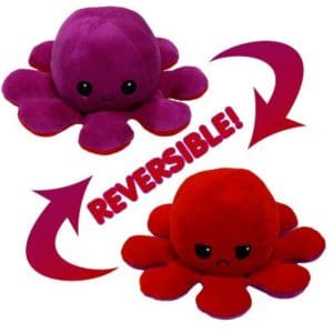 Reversible / Flip Octopus Plush Toy