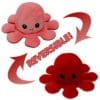 Reversible / Flip Octopus Plush Toy