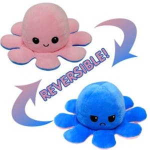 Reversible / Flip Octopus Plush Toy