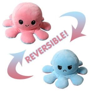 Reversible / Flip Octopus Plush Toy
