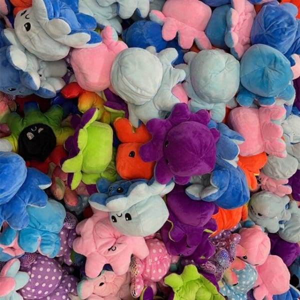 Reversible / Flip Octopus Plush Toy