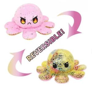 Reversible / Flip Octopus Plush Toy