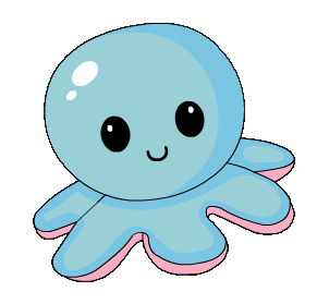 blue happy octo I Wanna Hug One!