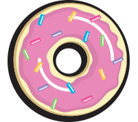 Diego The Dinosaur 20 donut I Wanna Hug One!