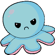 Ozzy The Octopus 1 Reversible / Flip Octopus Plush Toy